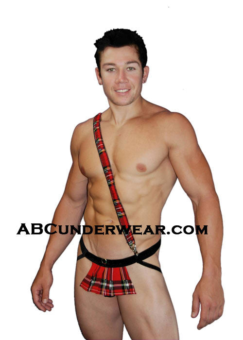 Mini Peek A Boo Kilt - Sexy Mens Costume