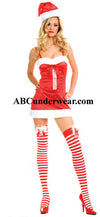 Miss Santa Dress With Hat - Discounted-Music Legs-ABC Underwear