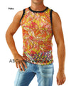 Multi-Color Net Muscle Shirt-ABCunderwear.com-ABC Underwear