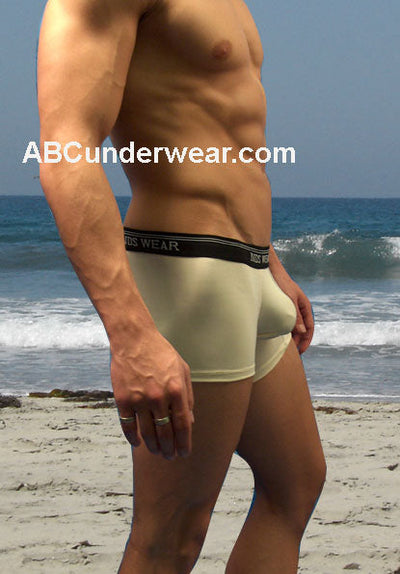 NDS WEAR Microfiber Suspensor Boxer - Small-White