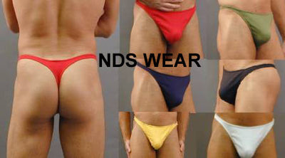 NDS Wear Ribbed Thong in Small White: A Stylish and Comfortable Addition to Your Wardrobe-nds wear-ABC Underwear