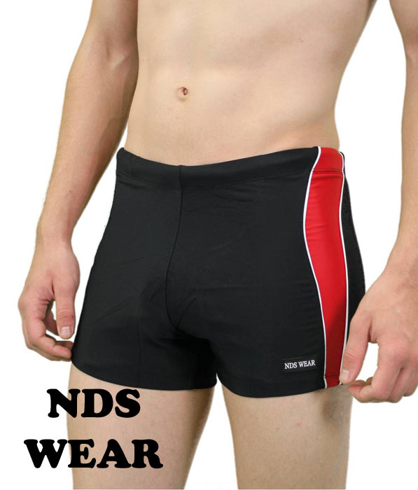NDS Wear Sexy Side Stripe Mens Swim Trunk -Cleareance Blowout