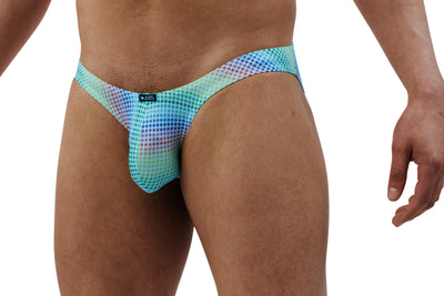 NDS Wear presents Candy Dots Men's Bikini Brief - A Stylish Addition to Your Wardrobe