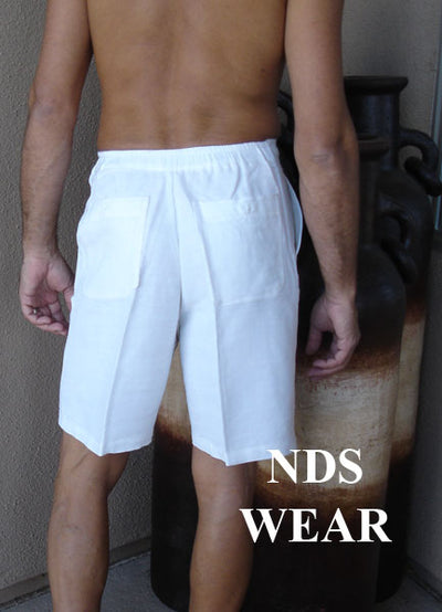 NDS Wear® Mens Linen Shorts-nds wear-ABC Underwear