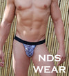 NDS Zebra Print Net Jock-NDS WEAR-ABC Underwear
