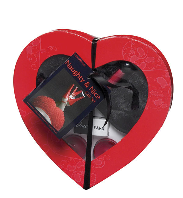 Naughty & Nice Heart Gift Set