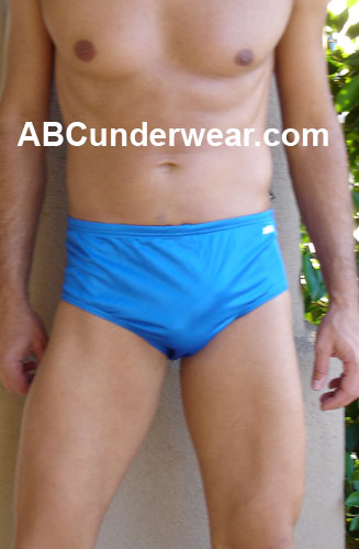Nylon Racer Swimsuit Closeout-ABC Underwear-ABC Underwear