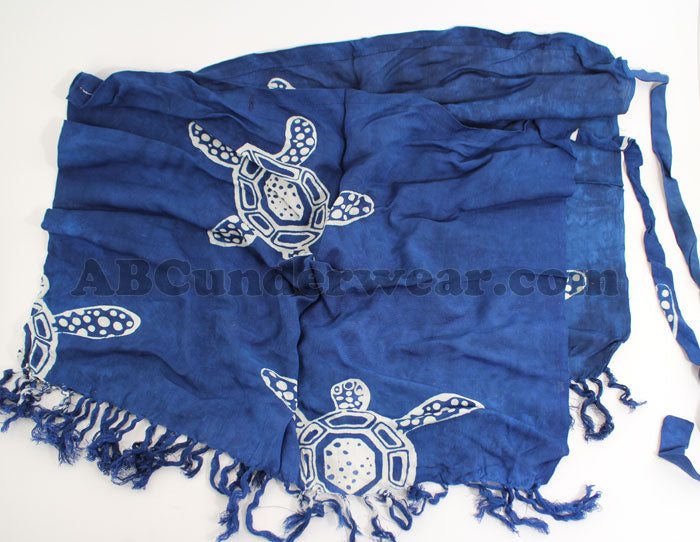 Ocean Print Mini Sarong