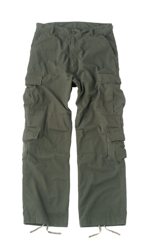 Olive Drab Vintage Paratrooper Fatigues