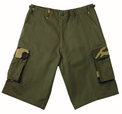 Olive Rigid Fatigue Shorts