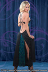 Peacock Long Gown-Coquette-ABC Underwear