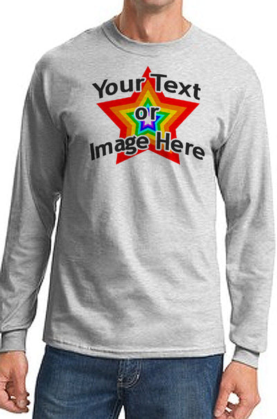Personalized Long Sleeve Shirt Unisex