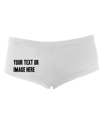 Personalized Women's Boyshorts, Text or Image Custom Booty Short