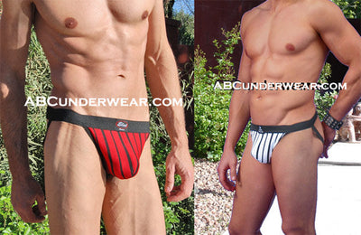 Pinstripe Jockstrap Closeout