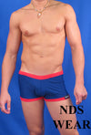 Piped Midcut Swimsuit - Large-ABC Underwear-ABC Underwear