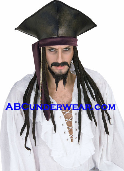 Pirate Hat with Dread Locks