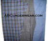 Plaid Men's Lounge Pants-ABCunderwear.com-ABC Underwear