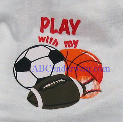 Play with My Balls Mens Brief, Funny Men's Underwear for Sports Lovers - Closeout-ABCunderwear.com-ABC Underwear