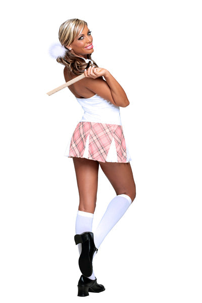 Private Schoolgirl Adult Costume-Magic Silk-ABC Underwear