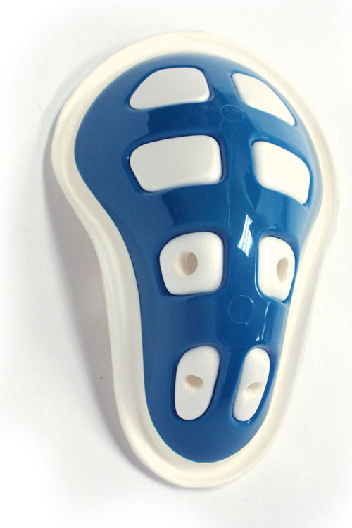 Protective Athletic Cage Hard Cup by Safe T Gard - Blue