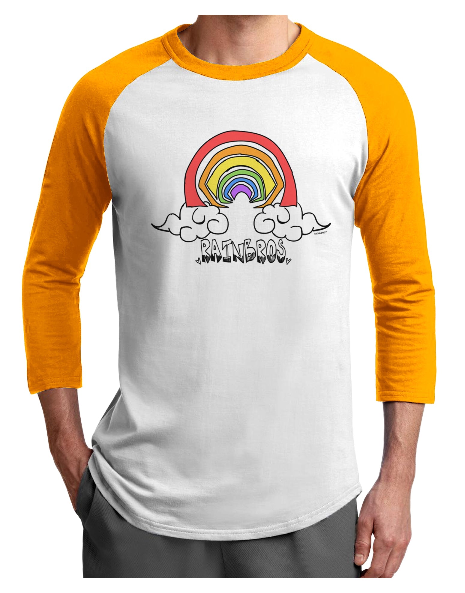 RAINBROS Adult Raglan Shirt