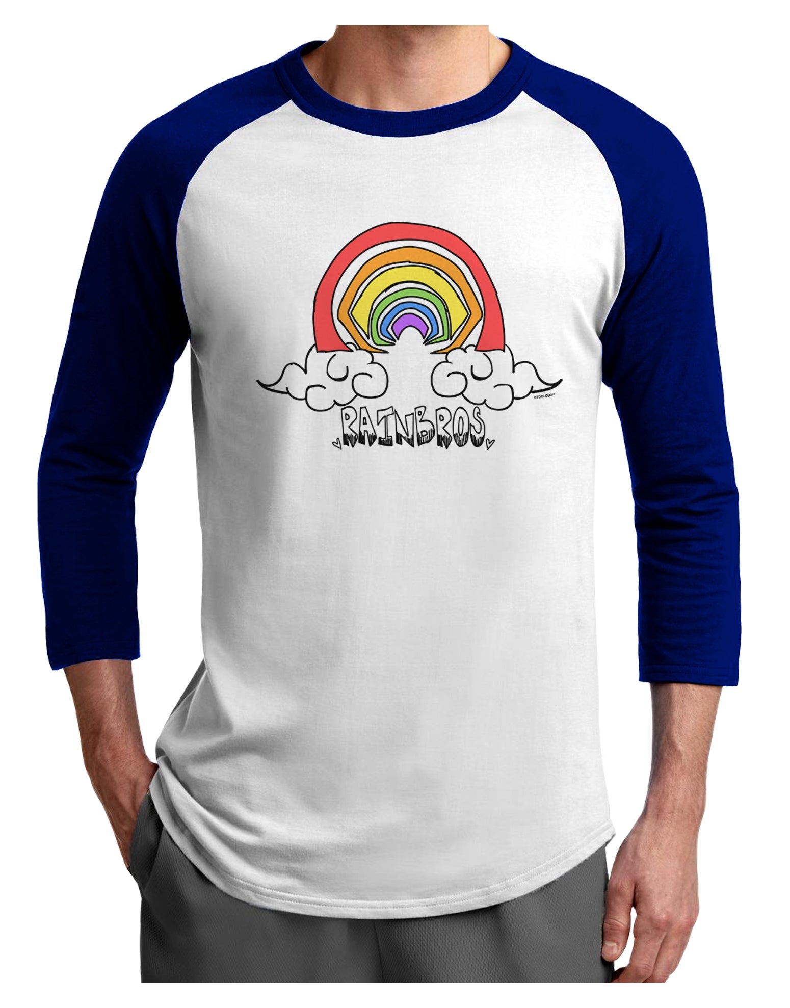 RAINBROS Adult Raglan Shirt