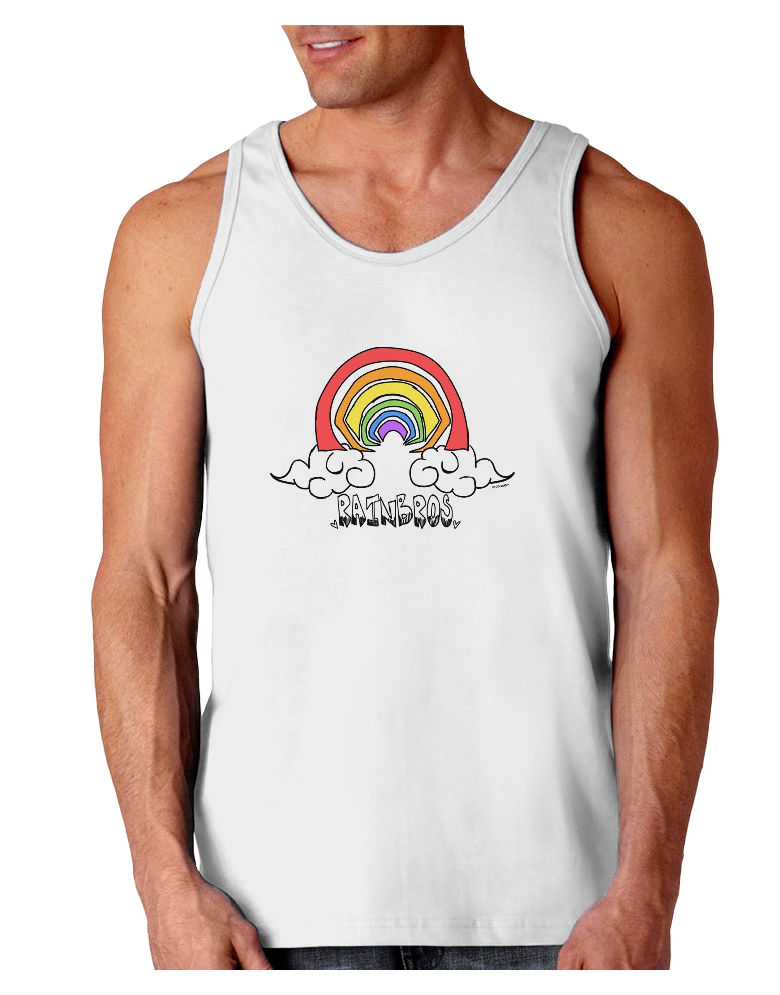 RAINBROS Loose Tank Top