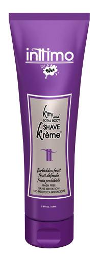 RASH FREE Kitty and Total Body Shave Cream Tube for Women 2.8 oz