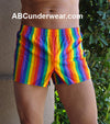 Rainbow Boxer Short Small-Male Power-ABC Underwear