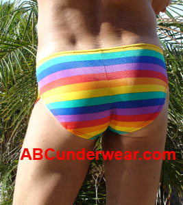 Rainbow Hot Short-Male Power-ABC Underwear