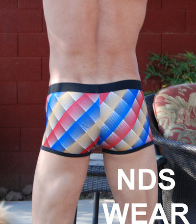 Rainbow Metric Pouch Mens Trunk - Closeout