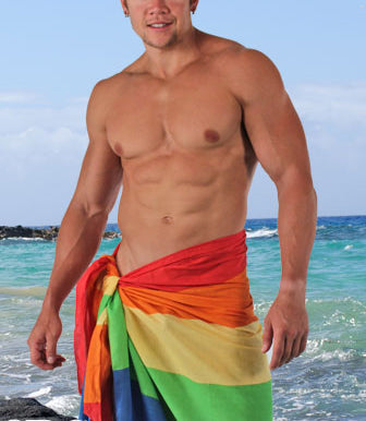 Rainbow Sarong Unisex - BLOWOUT SALE!