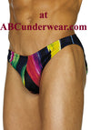 Rainbow Streak Bikini-ABC Underwear-ABC Underwear