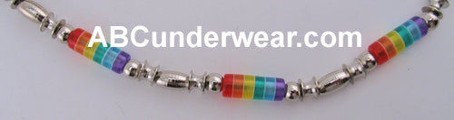 Rainbow Tube Necklace