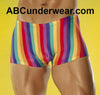 Rainbow Wonder Short Swimsuit-Male Power-ABC Underwear