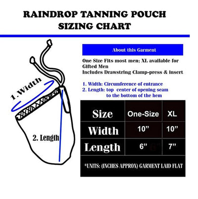 Raindrop Male Tanning Cover for Mens-NDS Wear-ABC Underwear