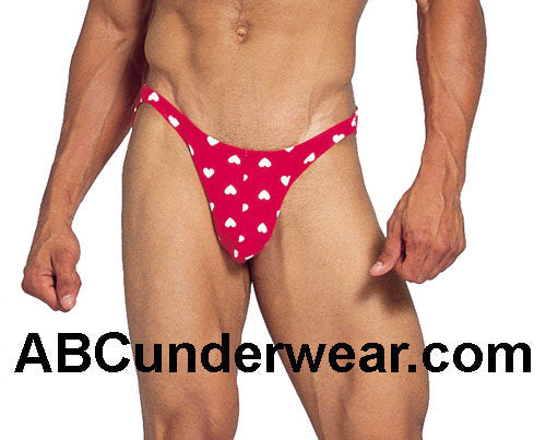 Red Bikini with Hearts CLOSEOUT