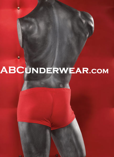 Red Cotton Lowrise Boxer Brief - Clearance