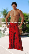 Red Tie Pant-ABCunderwear.com-ABC Underwear