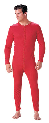 Red Union Suit