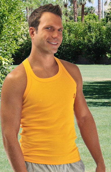 Ribbed Fitted Tank Top - Mens Shirt - Closeout - ABC Underwear