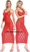 Rose Lace Gown-Music Legs-ABC Underwear