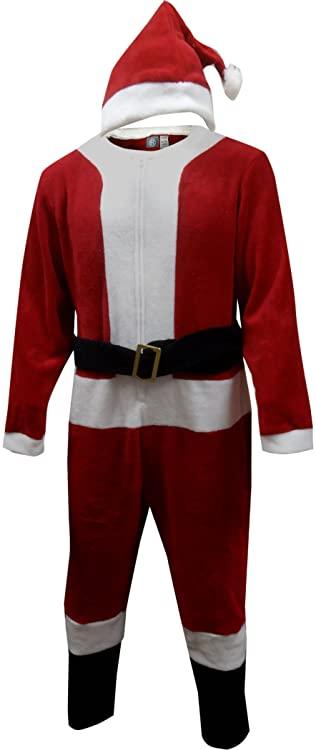 Santa Claus Mens Union Suit adult