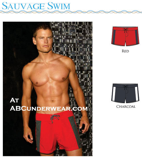 Sauvage BoardWalk Short Swim Trunk -Clearance