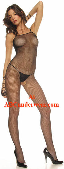 Seamless Fishnet Bodystocking