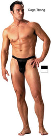 Seductive Cage Net Thong - Unleash Your Inner Confidence-California Muscle-ABC Underwear