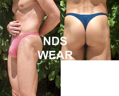 Seductive Men's Thong with Illusion Design-nds wear-ABC Underwear