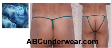 Seductive Sheer Liquid G-String Thong