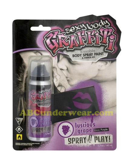 Sexy Body Graffiti Spray Paint