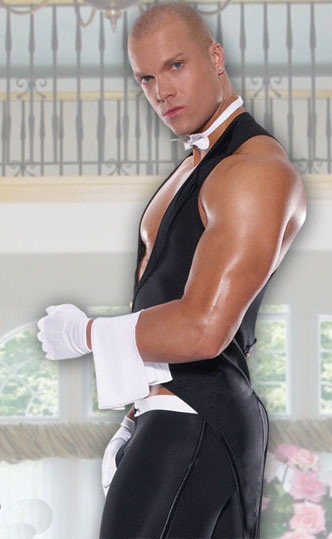 Sexy Butler Costume-ABC Underwear-ABC Underwear
